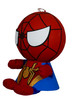 Piñata bolita Spiderman logo dorado