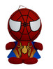 Piñata bolita Spiderman logo dorado