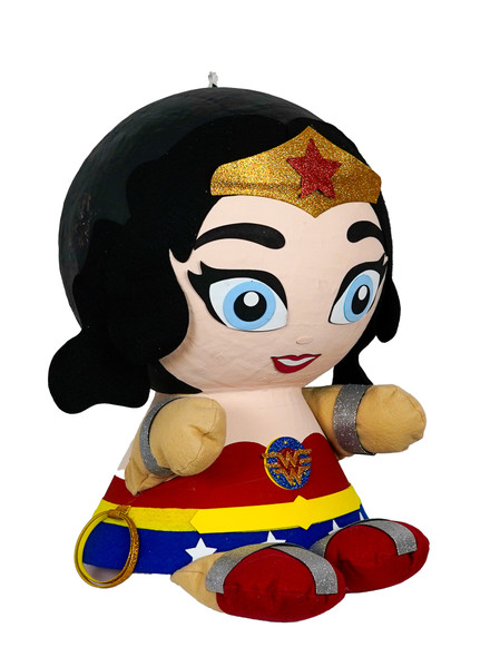 Piñata bolita Mujer Maravilla