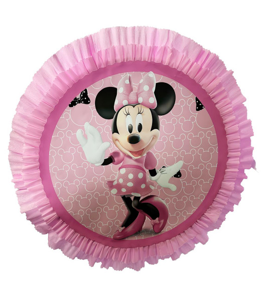 Piñata tambor Minnie Rosa