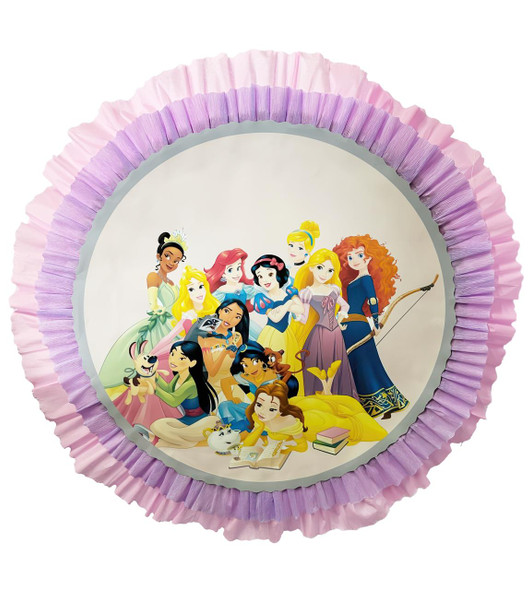Piñata tambor Princesas de Disney