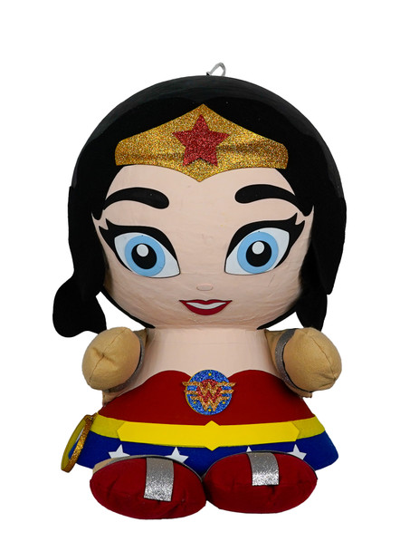 Piñata bolita Mujer Maravilla