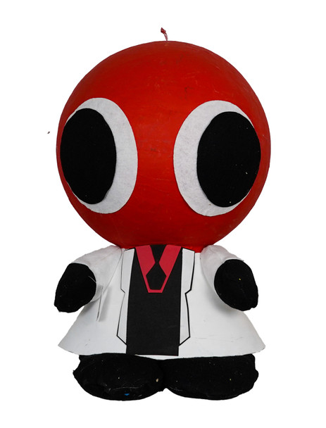 Piñata bolita Red Rainbow Friends