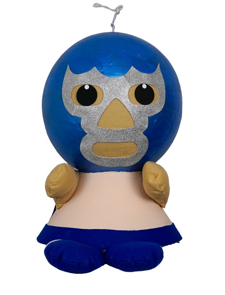 Piñata Bolita Blue Demon