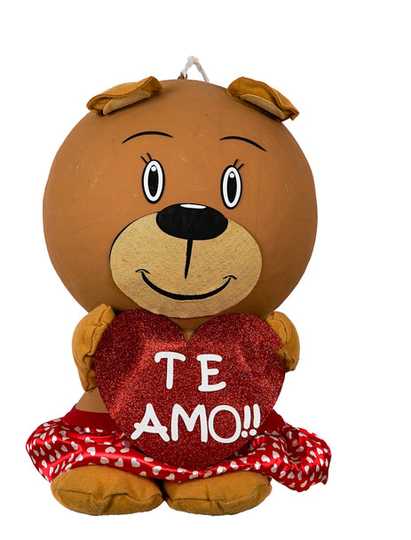 Piñata bolita Oso Te Amo