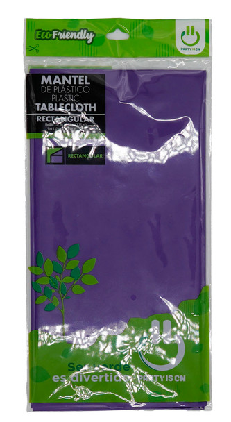 Mantel Rectangular Morado 137x274cm Party Is One