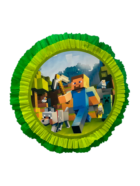 Piñata tambor Minecraft