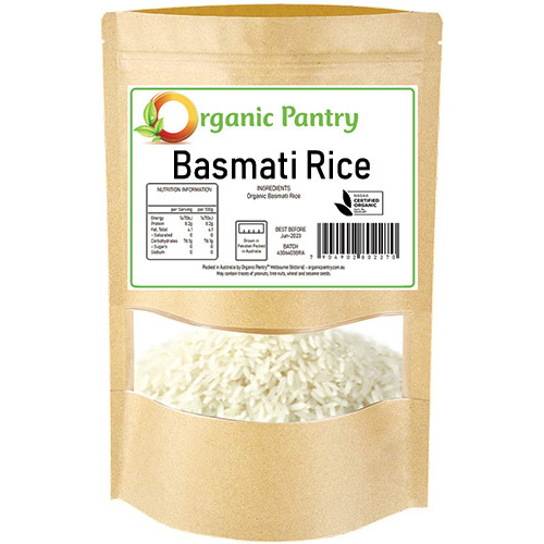 Organic Pantry White Basmati Rice  350g(NASAA)