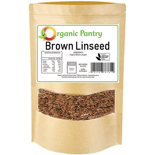 Organic Pantry Brown Linseed 150g(NASAA)