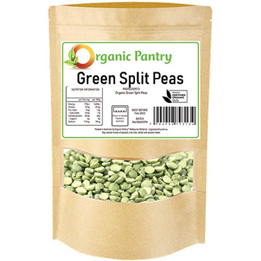 Organic Pantry Green Split Peas 500g(NASAA)