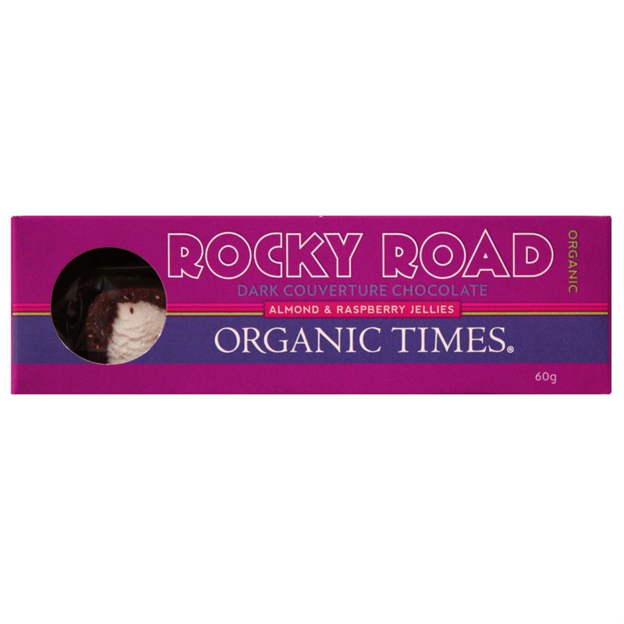Organic Times Dark Chocolate Rocky Road