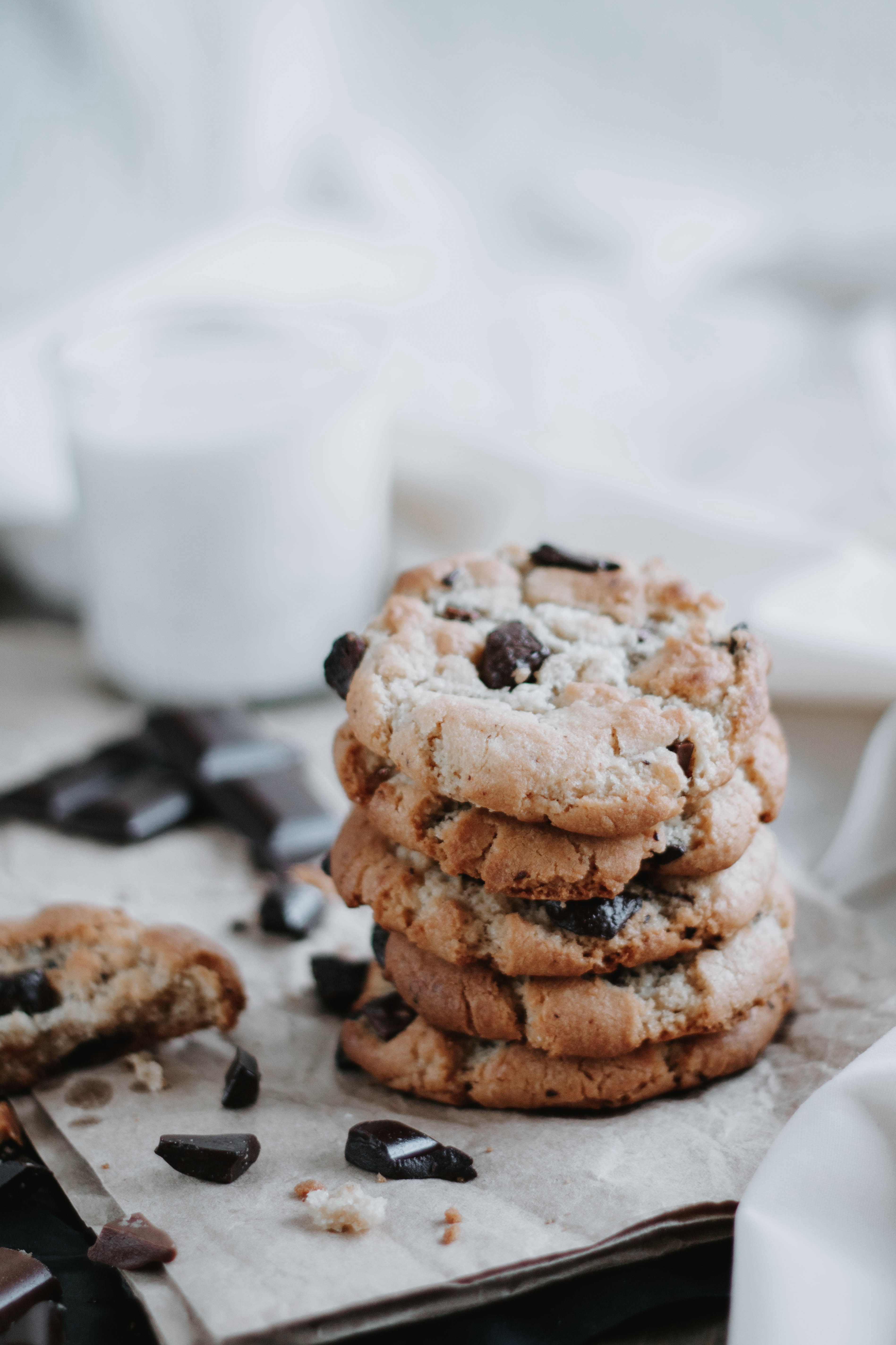 Agave Chocolate Chip Cookies