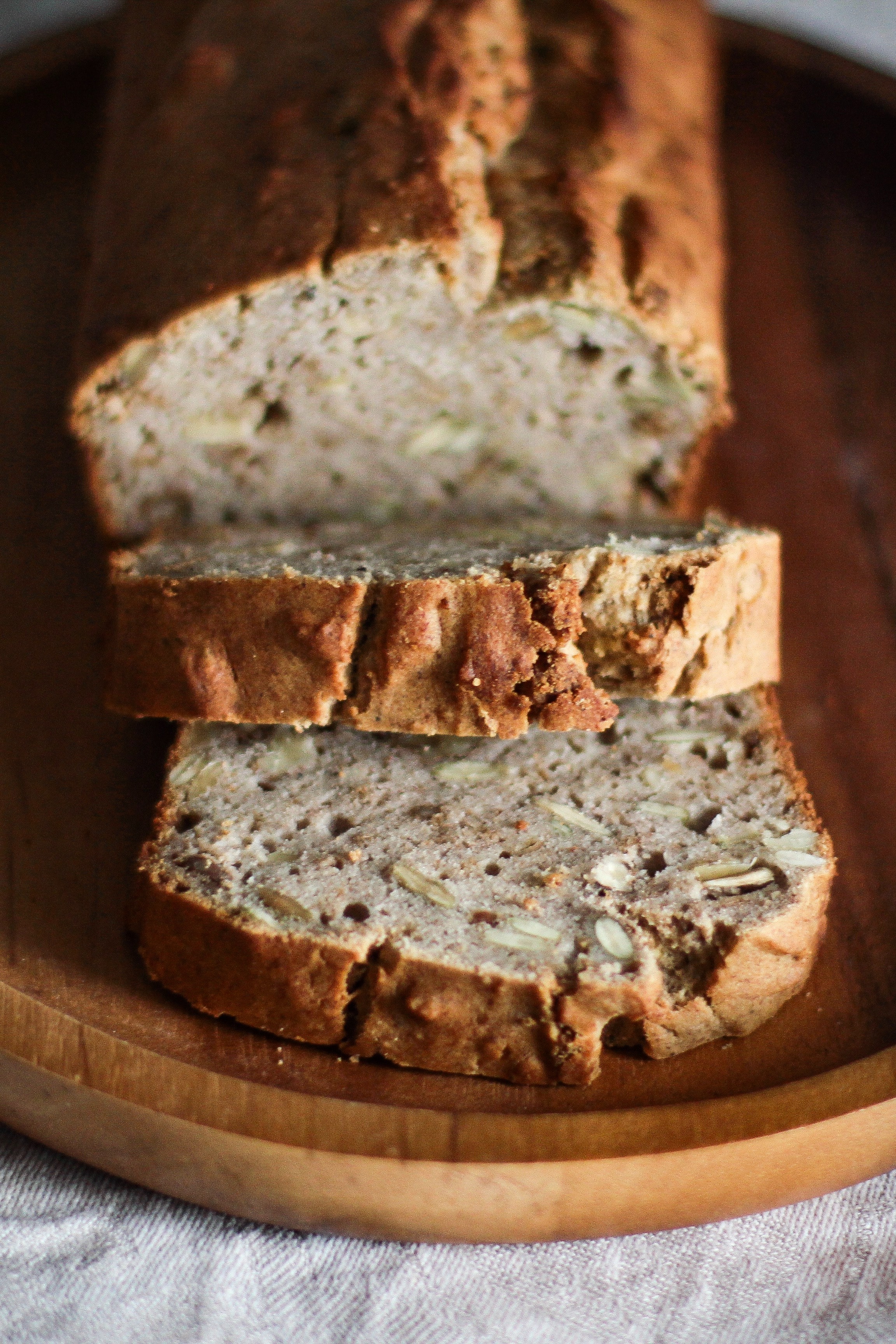 Zucchini & Olive Oil Bread