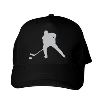 Reflective Baseball Cap  -  Hockey player