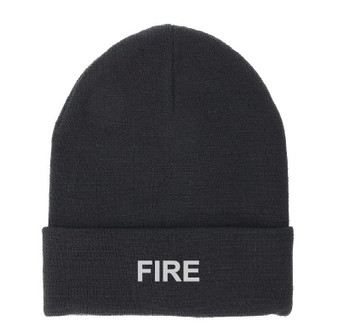 Reflective beanie -   Fire