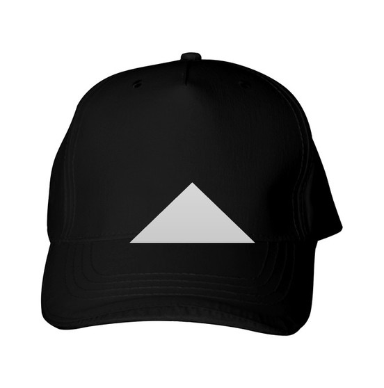 Reflective Baseball Cap  - Triangle -  Silver 