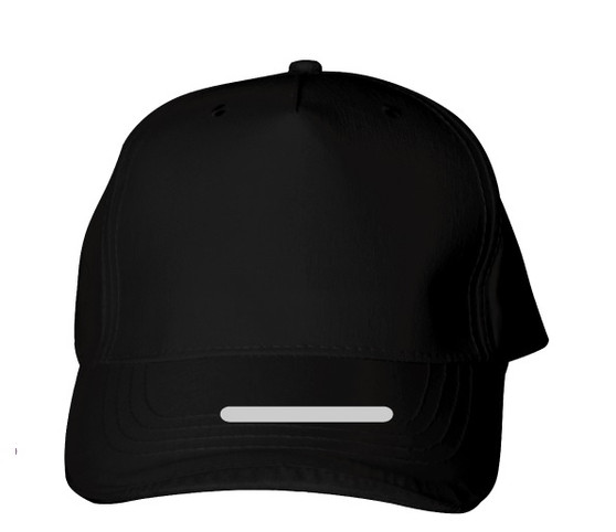 Baseball caps visor with Reflective graphic - Visorgraph  – Silver Bar