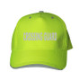 Reflective utility baseball cap -  Neocap  - Crossing Guard - Lime