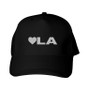 Reflective Baseball  Cap -  I Love LA