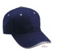 6-Panel, Wave Sandwich , Reflective baseball cap  - Blank - Navy