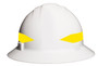 Americana Full Brim  360o Wrap  Around Arrowhead - Reflective  Yellow