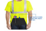 HI - VIZ  ANSI T-shirt with utility pocket  :  utileeT -  JW   - Type R Class 2-  Yellow