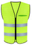 Type R Class 2  safety Vest  Yellow - No pocket - JW