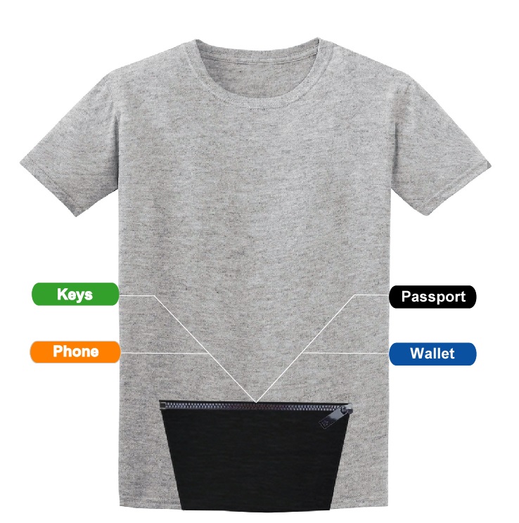 POCKET DOCKING DRAWSTRING T-SHIRT 新品タグ付 tiptop+pocket ティップトッププラスポケット / アソートスラブ