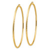 14k Lightweight 3mm Diamond-cut Hoop Earrings 14k Lightweight 3mm Diamond-cut Hoop Earrings