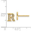 14k Diamond Initial R Earrings 14k Diamond Initial R Earrings