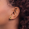 14k Marquise Garnet Post Earrings