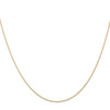 14k .5 mm Carded Cable Rope Chain