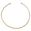 14k 3mm Lightweight Omega Necklace