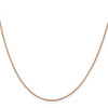 14k Rose Gold .70mm Box Chain