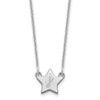 14KW Initial Star Necklace