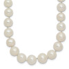 14k 7.5-9mm White Freshwater Cultured Pearl Graduated Necklace