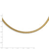 14K Stretch Mesh Necklace