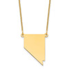 14KY Nevada State Necklace