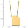 14KY Utah State Necklace