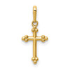 14K Cross Pendant
