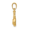14k 3-D Blow Dryer Pendant