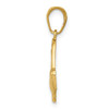 14k Hummingbird in Flight Pendant