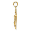 14K Stick Style Crucifix Pendant