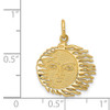 14k Flaming Sun Charm 14k Flaming Sun Charm