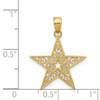 14k Filigree Star Pendant