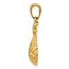 14k Diamond-cut Pineapple Pendant