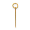 14k Small Satin Number 67 Charm 14k Small Satin Number 67 Charm