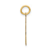 14k Small Satin Number 83 Charm 14k Small Satin Number 83 Charm