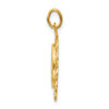 14k Saint Theresa Medal Charm