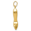 14K  3D High Heel Shoe Charm 14K  3D High Heel Shoe Charm